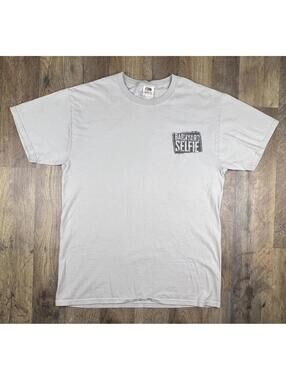 Barnyard Selfie Horse Goat T-shirt Size Medium Farm Animals Double Sided 2015 .